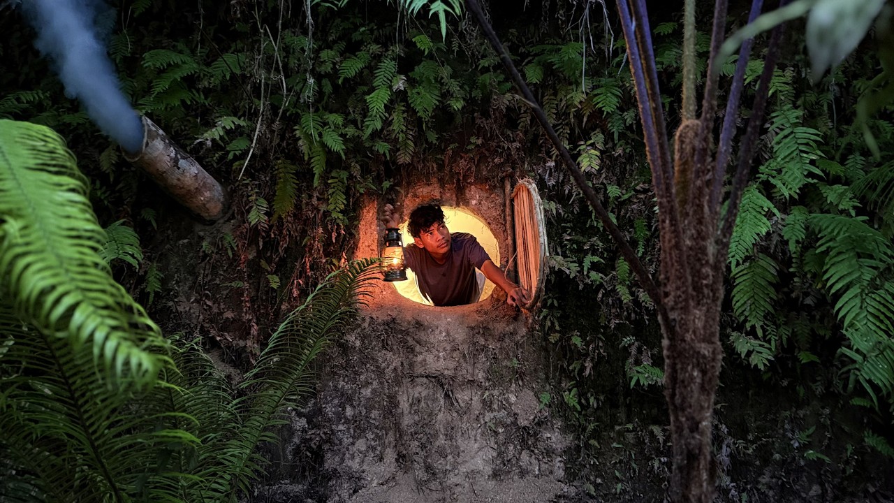 Membuat Shelter Rahasia Di Hutan Tempat Camping Yang Aman Dari Binatang Buas