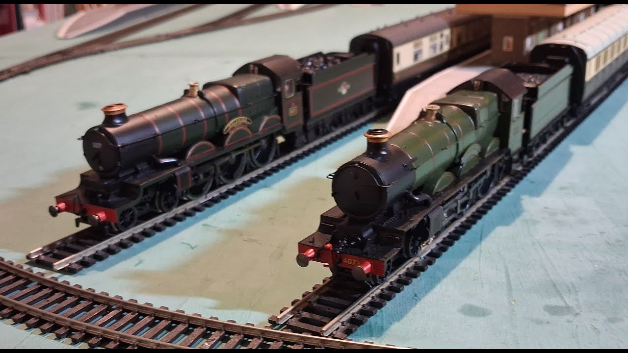 Hornby R30328 Caerphilly Castle and R2318 Spitfire