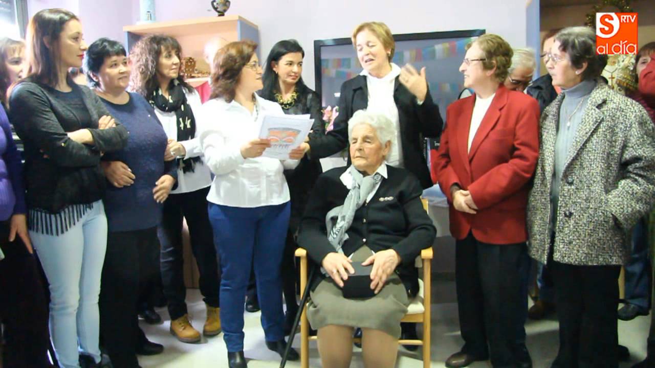 Ángela Hernández Chico llega a los 100 años en Lumbrales