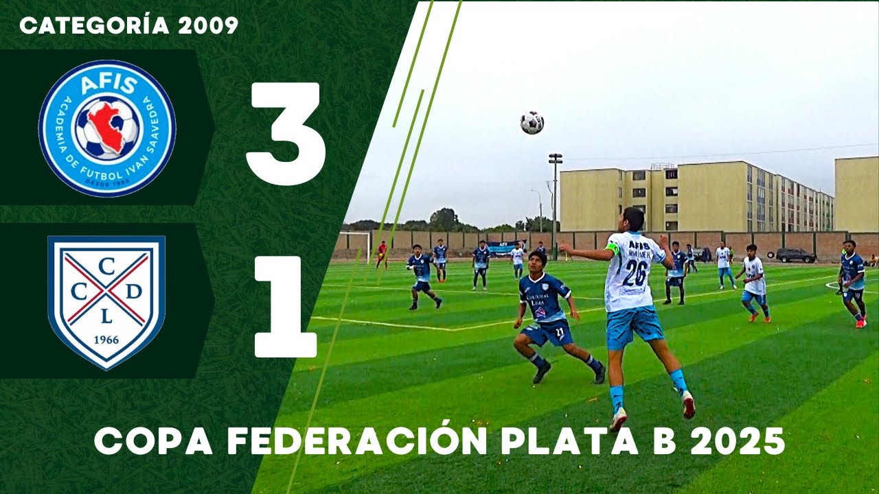 AFIS vs Cultural Lima cat. 2009 - Copa Federación 2025