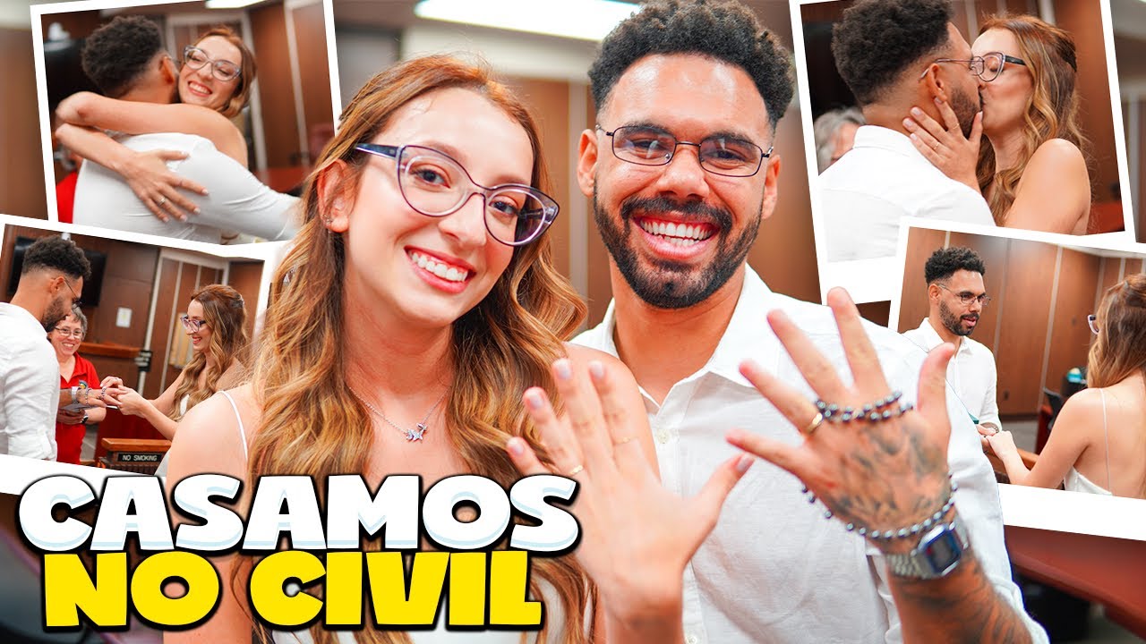 ME CASEI! Mostrei como foi meu CASAMENTO no CIVIL! AGUARDEM O CASAMENTO NA IGREJA! 