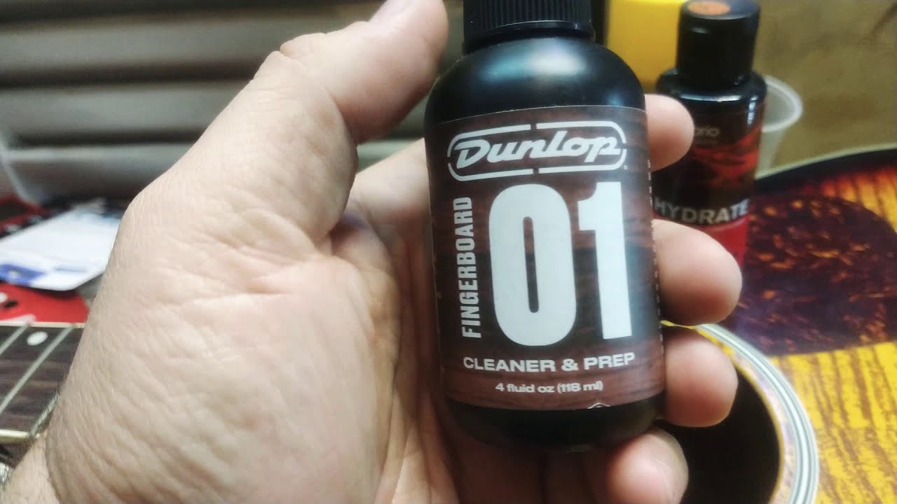 Como utilizar o limpador de escalas Dunlop 01
