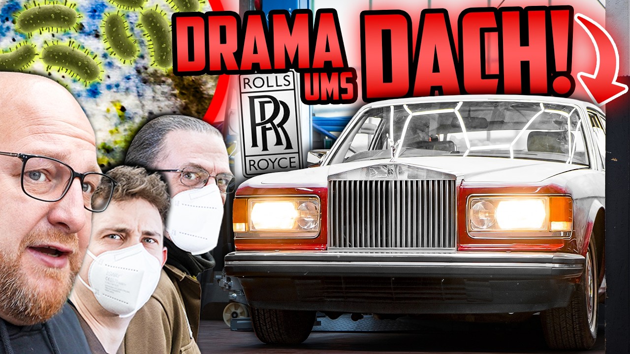 Wir tauschen SCHIMMEL gegen SPACHTEL! - Rolls Royce Silver Spirit - AUFWAND ohne ENDE?!