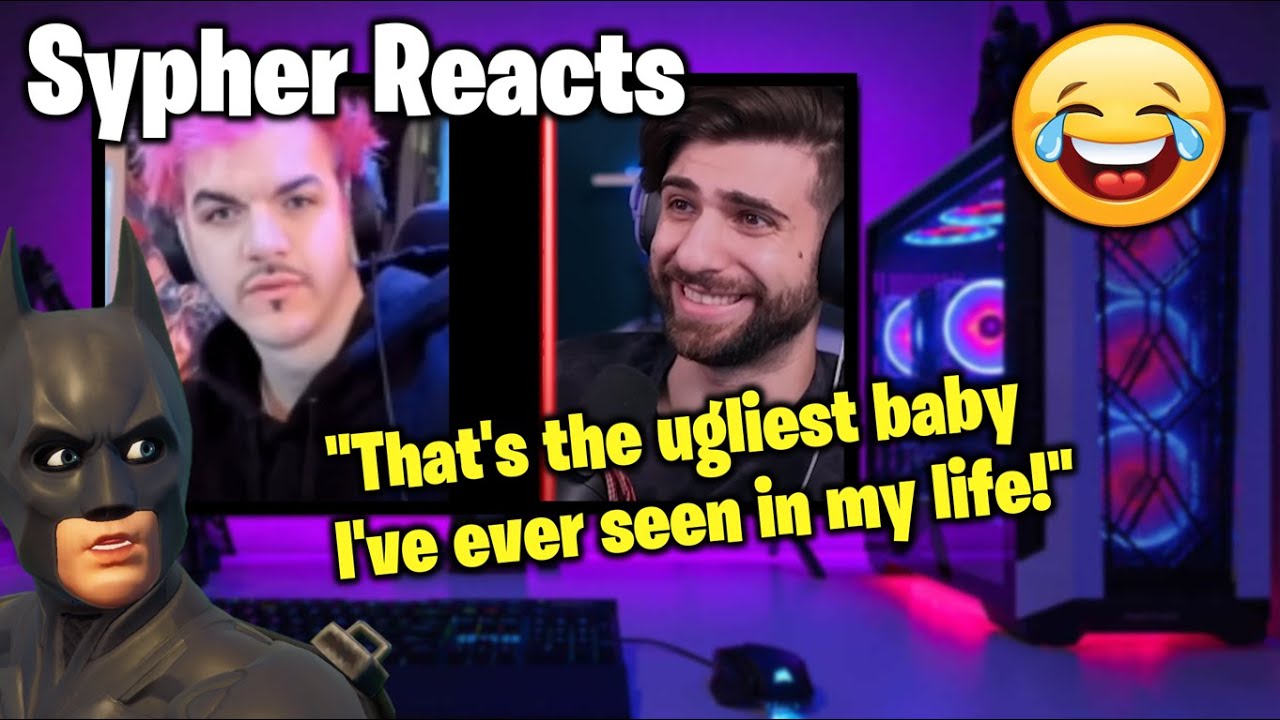 Sypher PK reacts to my video 😂 If Ninja and Courage had a baby!