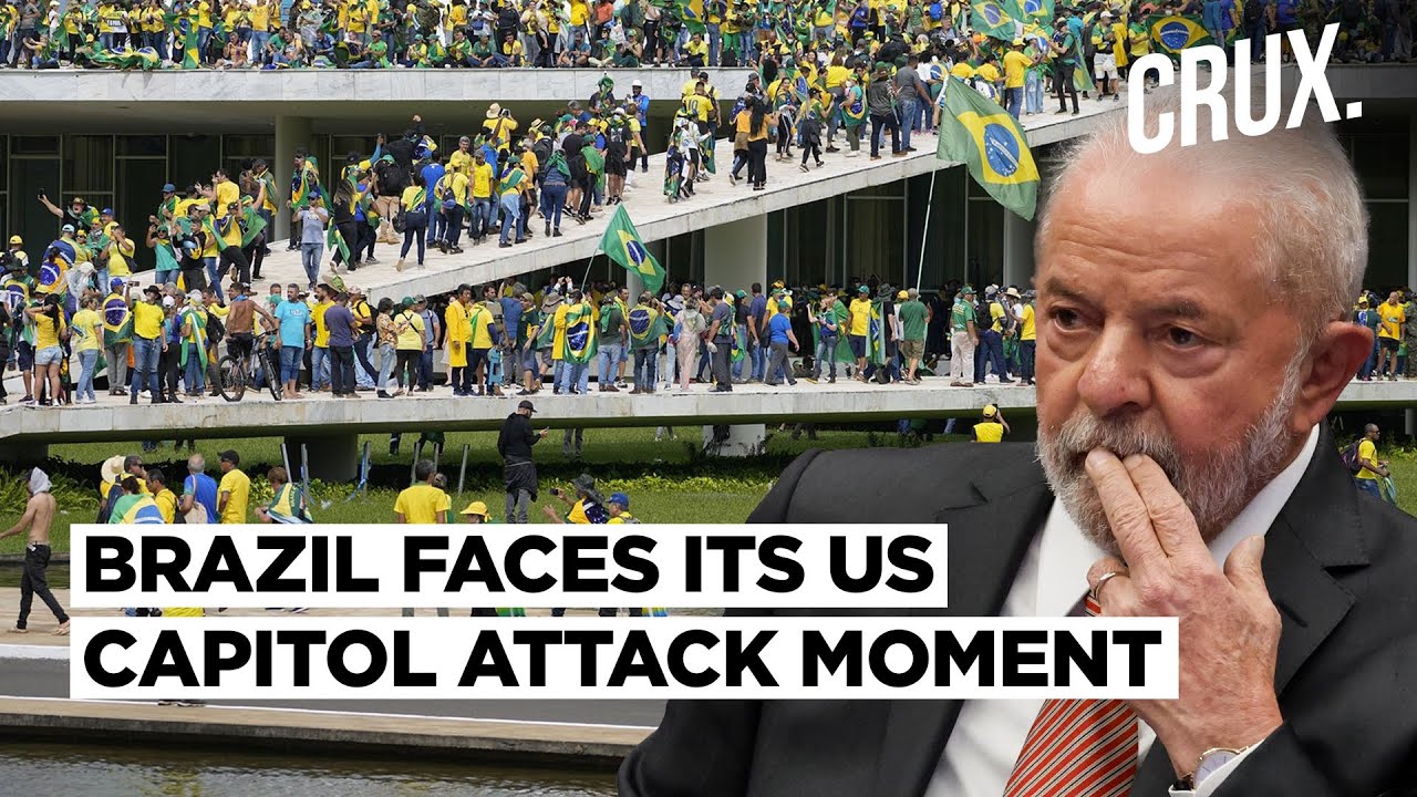 Bolsonaro Supporters Ransack Brazil Presidential Palace, Congress l Lula Slams ‘Fascist Fanatics’