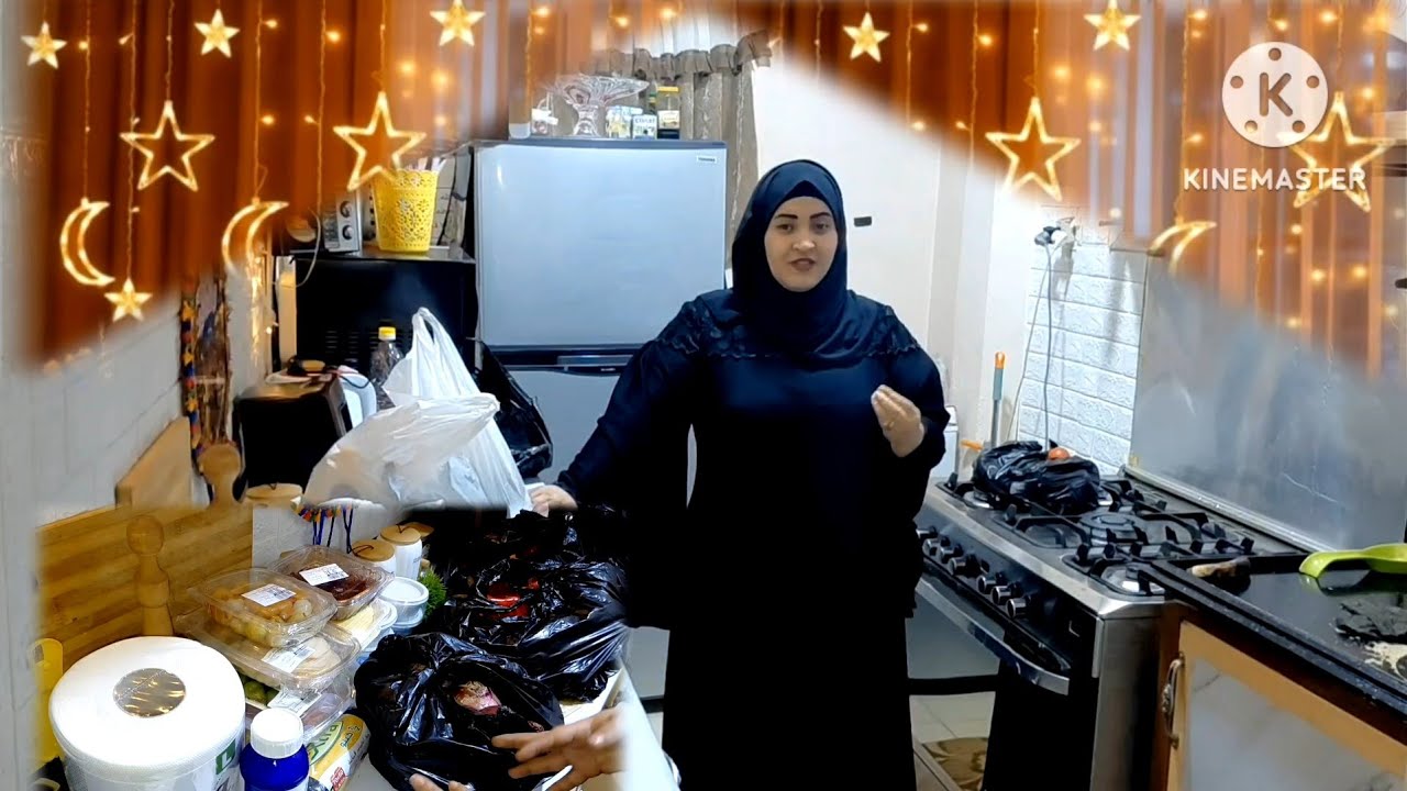 نزلت جبت السحور وتفاجأت ان رمضان الخميس بس جبت  خزين البيت كله وجبت شويه حاجات عسل عمرت بيتي 