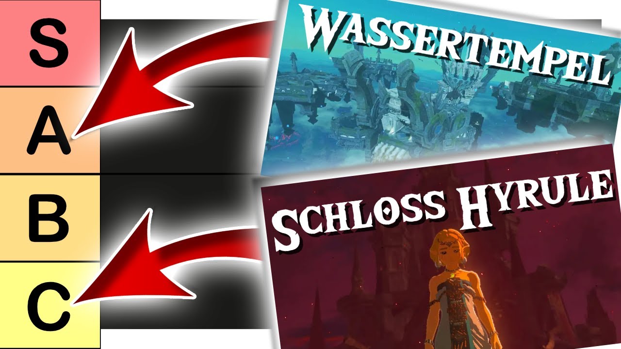 Meine Zelda TotK Tempel Tierliste! ❤➡💔