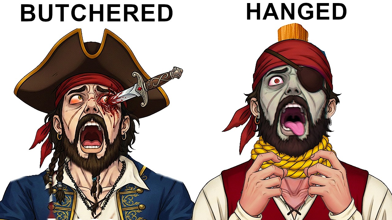 How Every Pirate Captain Died