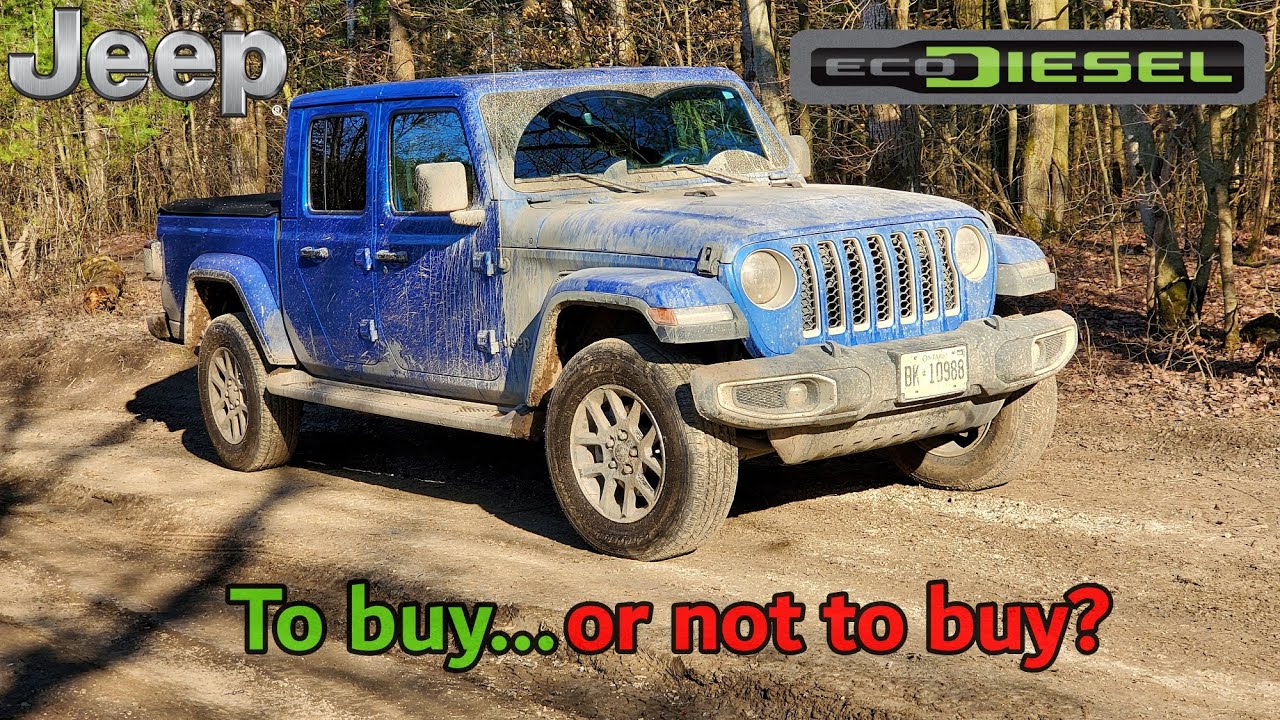 Jeep Gladiator EcoDiesel 2021 года — покупать или нет?
