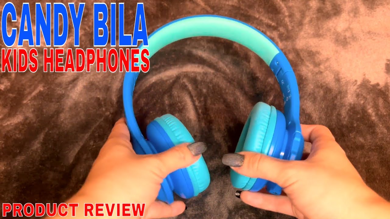 ✅  Candy Bila Kids Headphones 🔴