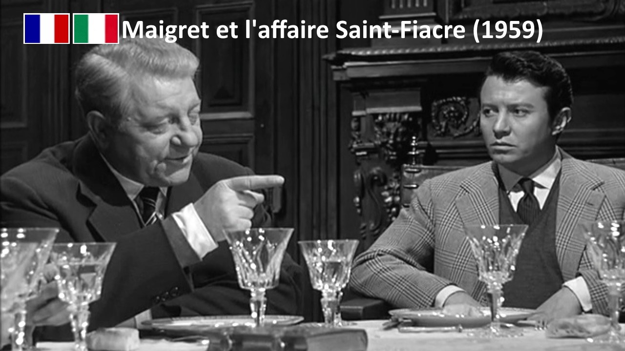 Maigret et l'affaire Saint Fiacre (Jean Delannoy, 1959).  Résumé en images présenté par Marc