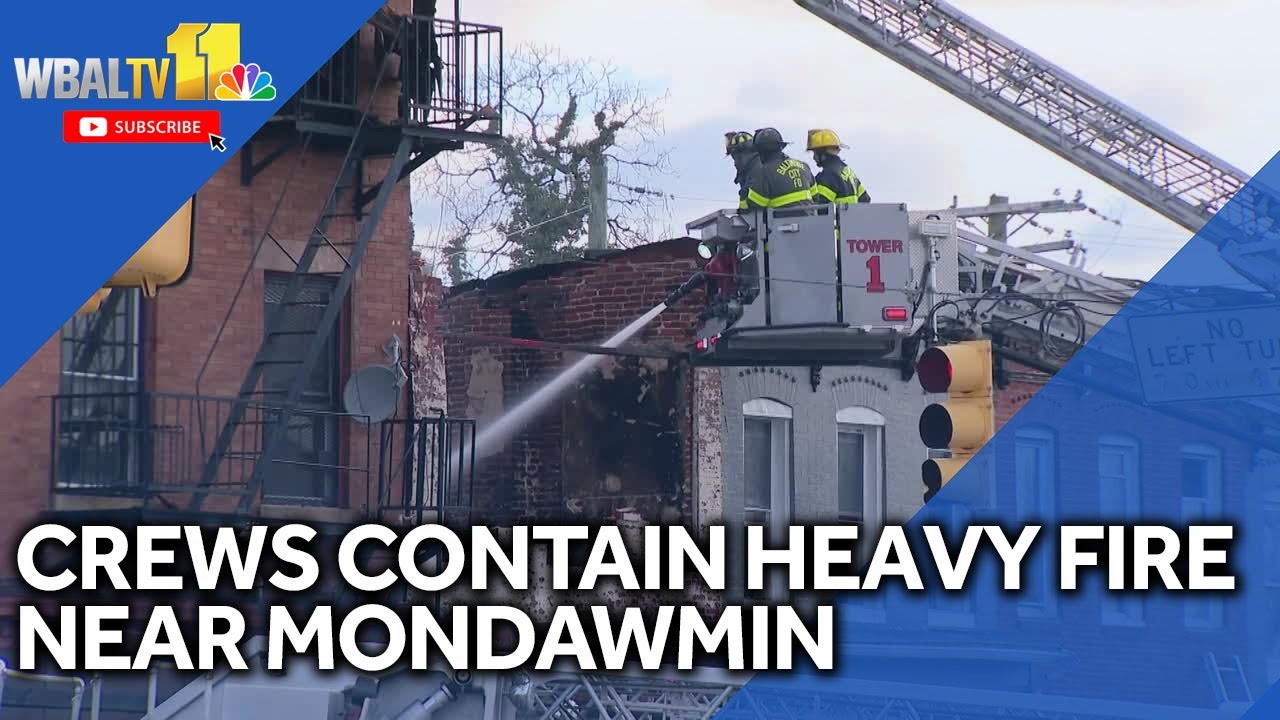 Firefighters contain heavy fire in Mondawmin area