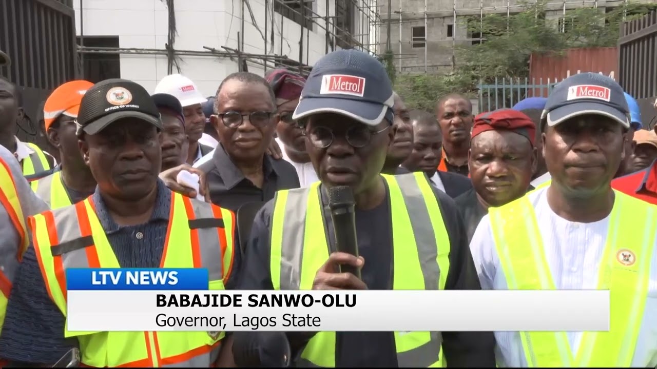 SANWO-OLU TOURS ALAUSA PROJECTS, PREPS FOR PRESIDENT'S MEGA COMMISSIONING