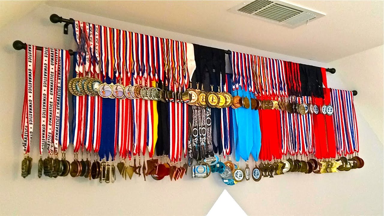 (DIY) Medals Display,  [How To] Display Medals Inexpensive [KTFG 143]