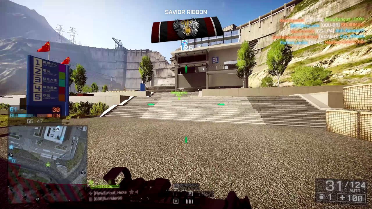 Battlefield 4 | PC | Pure Sound Sunday w/ M416 on Lancang Dam | 42-1