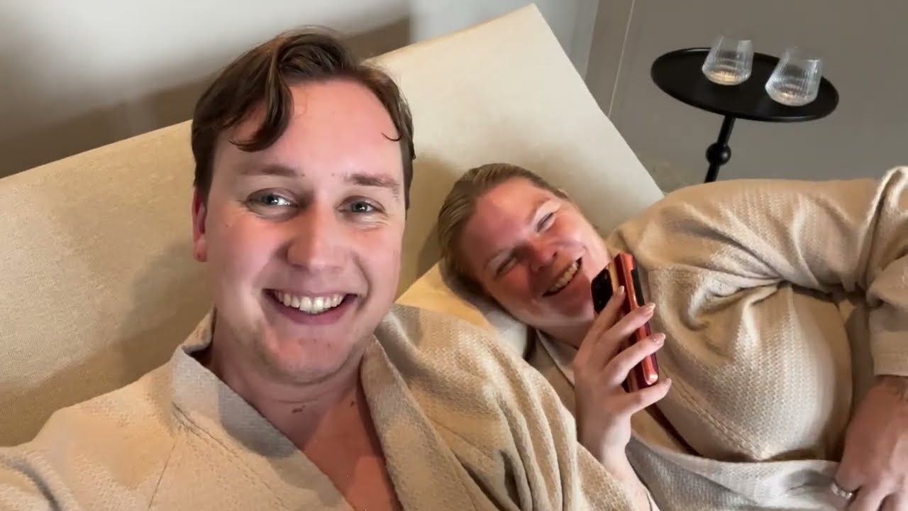 JAG OCH JOHANNA &Aring;KER P&Aring; SPA OCH FIRAR P&Aring;SK (VLOGG)