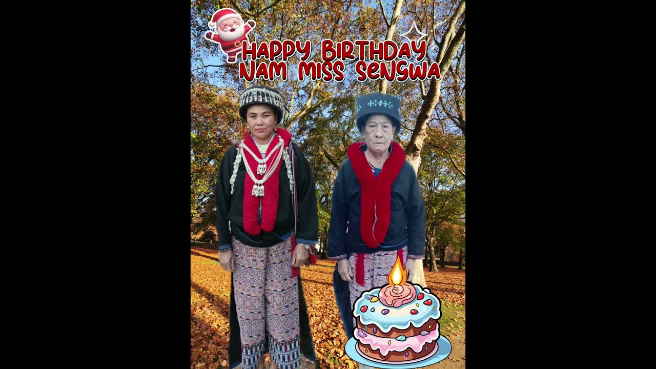 Happy birthday อวยพรวันเกิดให้กับ เส็งวา ไทยแลนด์ #อิ้วเมี่ยน #iumiensong 