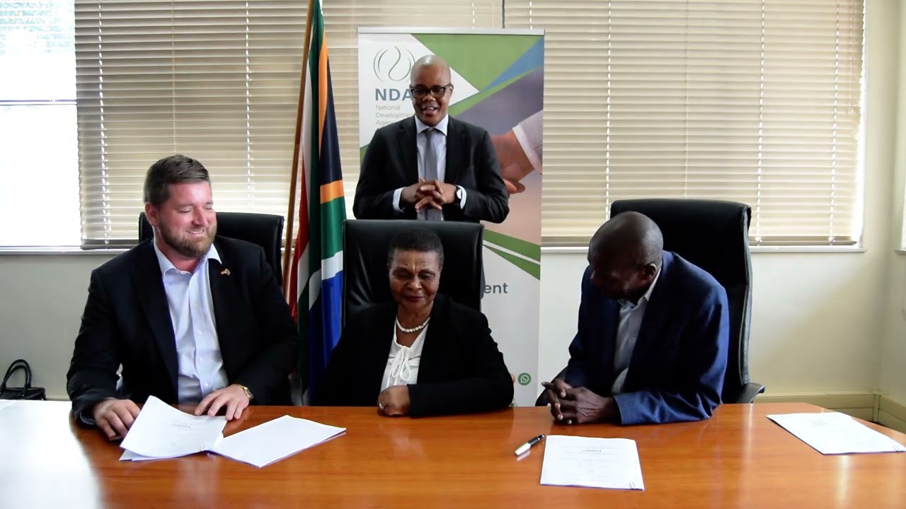 The NDA Signs Development Cooperation Agreement With German Cooperative Raiffeisen Confederation