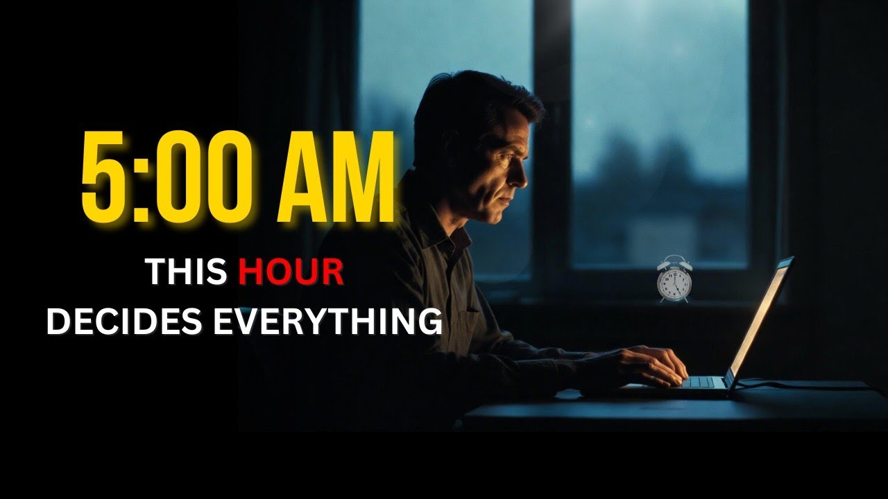 5:00 AM – The Hour That Separates Winners From Everyone Else