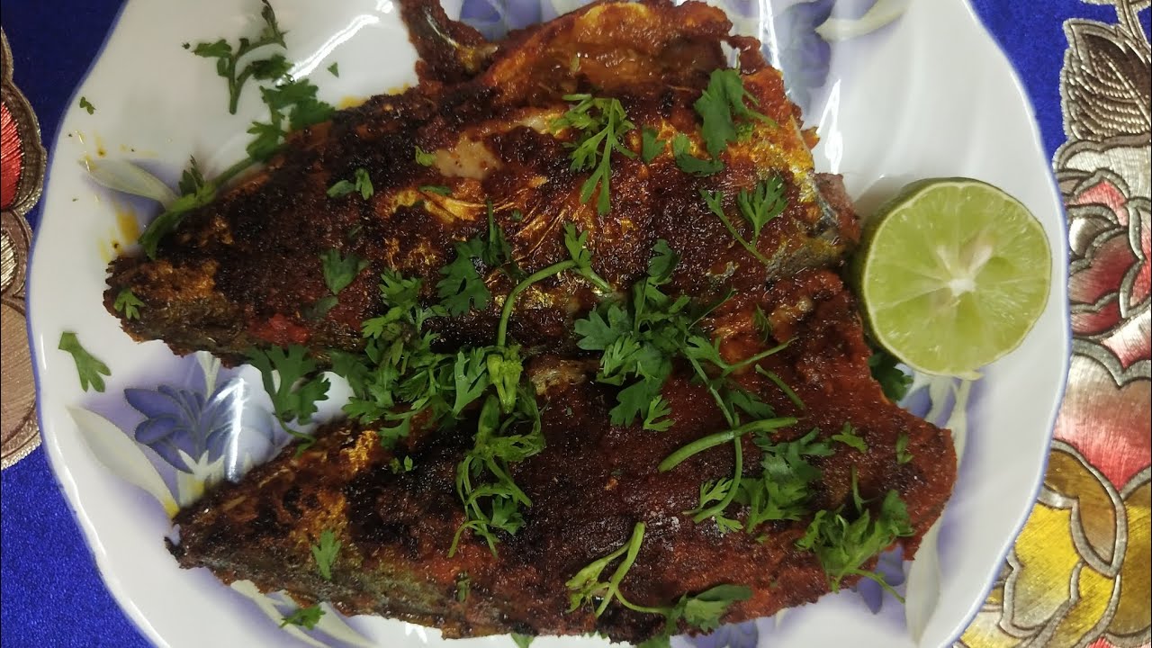 Rawa Bangda Fish fry/crispy rawa bangda fry/cooking channel (Saira)