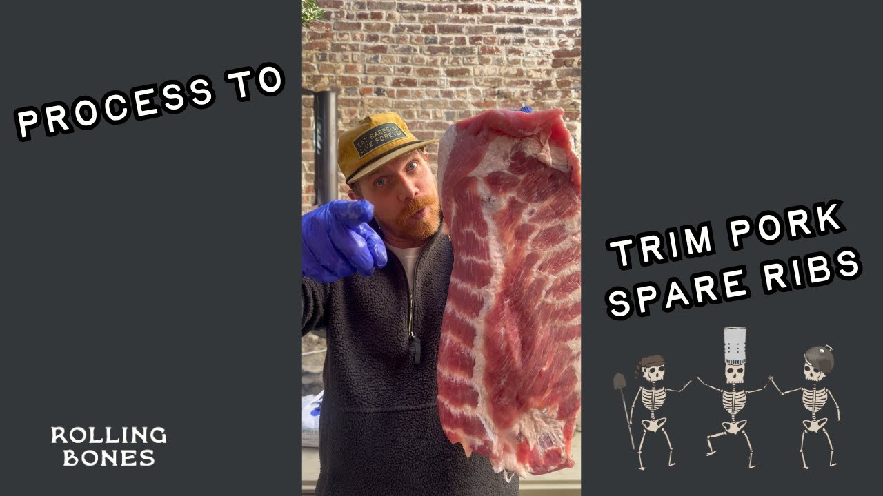 5 Steps to Trim Full Pork Spare Ribs | For the Smoker