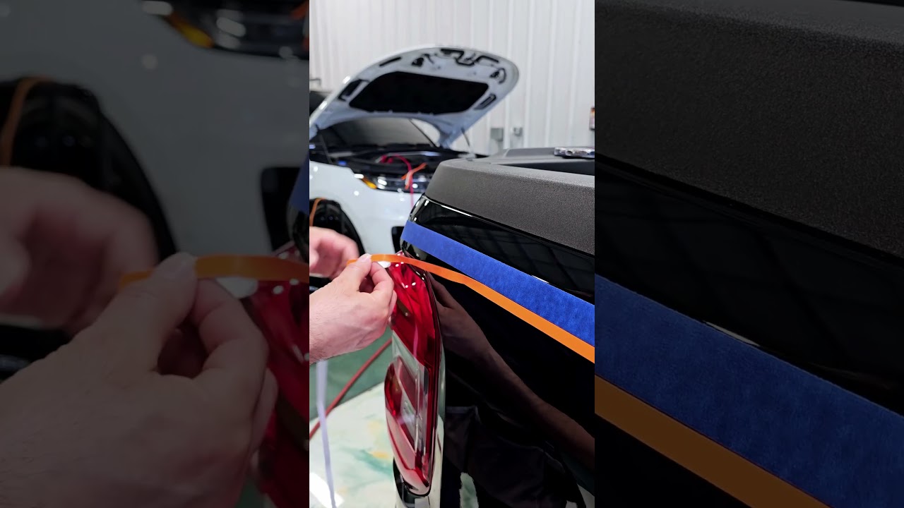 Vinyl Pinstripe Installation Process!