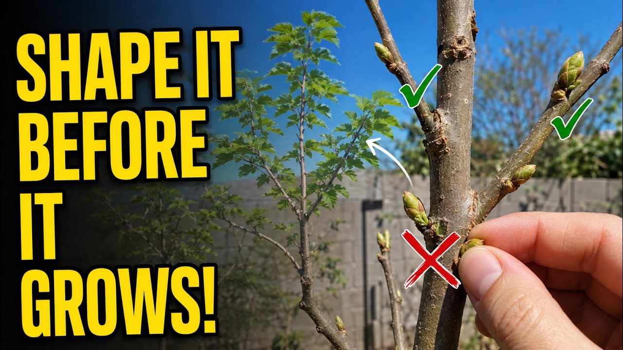 How to &ldquo;Pre-prune&rdquo; a Young Mulberry Tree