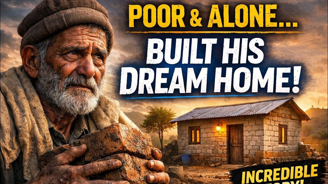 He Was Poor and Alone… But Built His Dream Home Himself@EchoLifeAI-f8e 