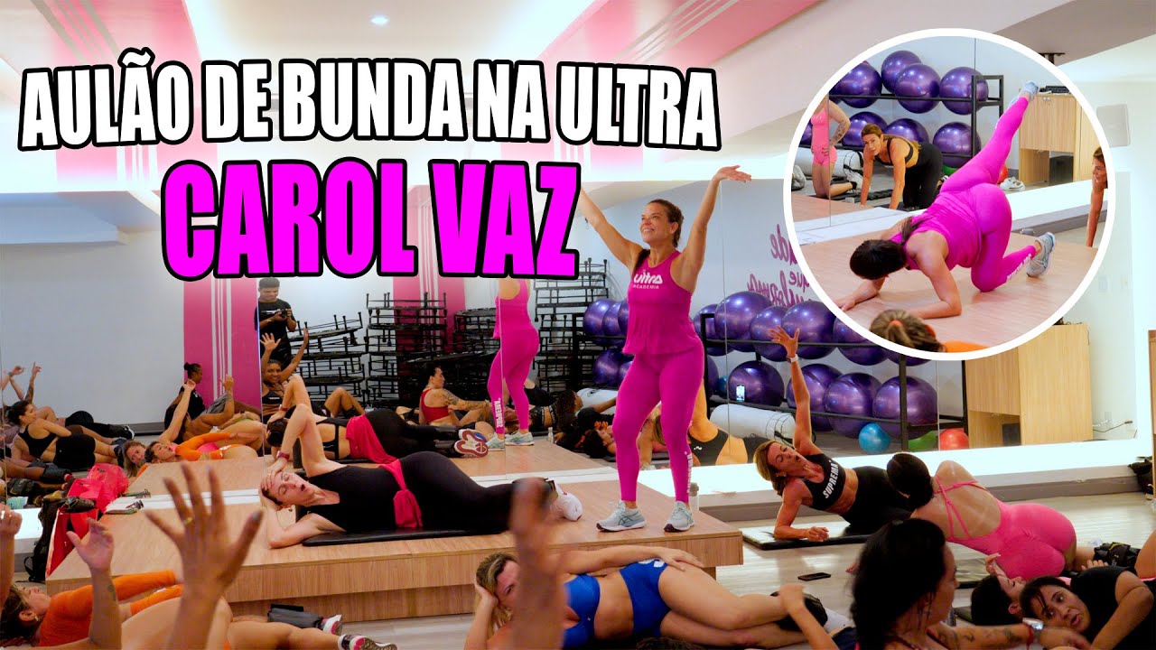 AULÃO DE BUNDA DA CAROL VAZ NA ULTRA BOTAFOGO!!!