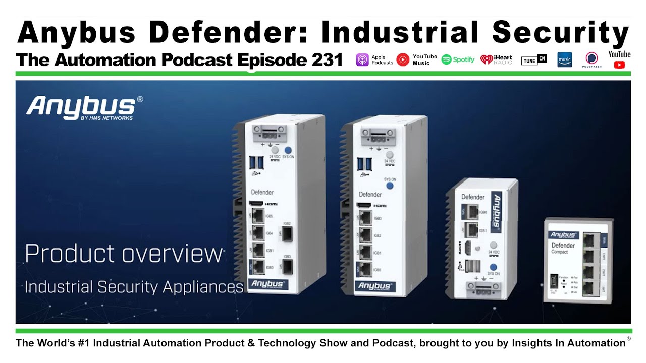 Anybus Defender Industrial Security Devices