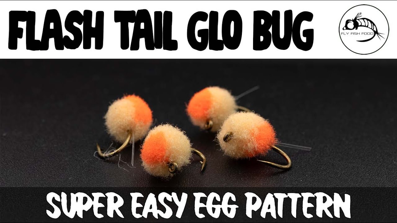 FLY TYING TUTORIAL: Flash Tail Glo Bug