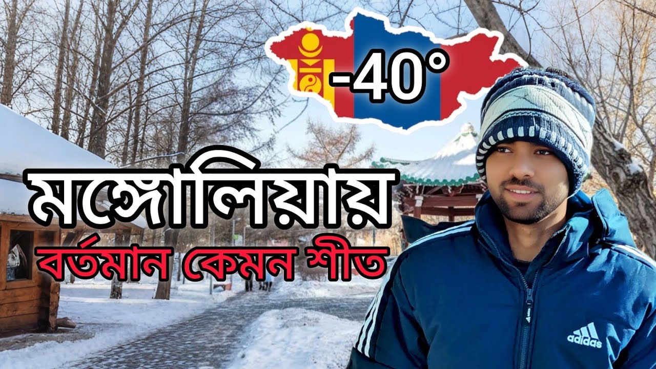 মঙ্গোলিয়ার শীতকাল কেমন | প্রথম তুষার দেখার অভিজ্ঞতা | Mongolia Winter Life | Mongolia | ASHIK |