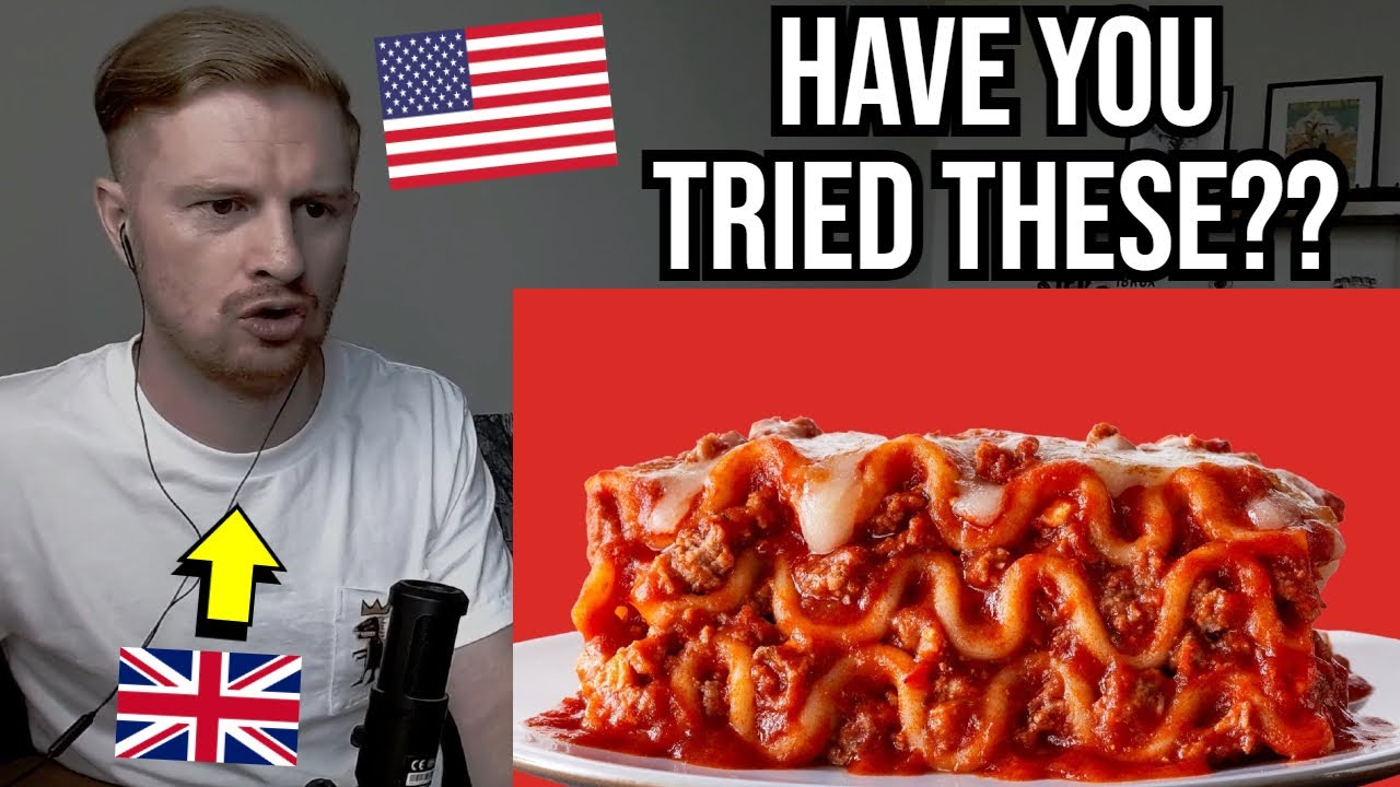 Reaction To 16 American Frozen Dinners