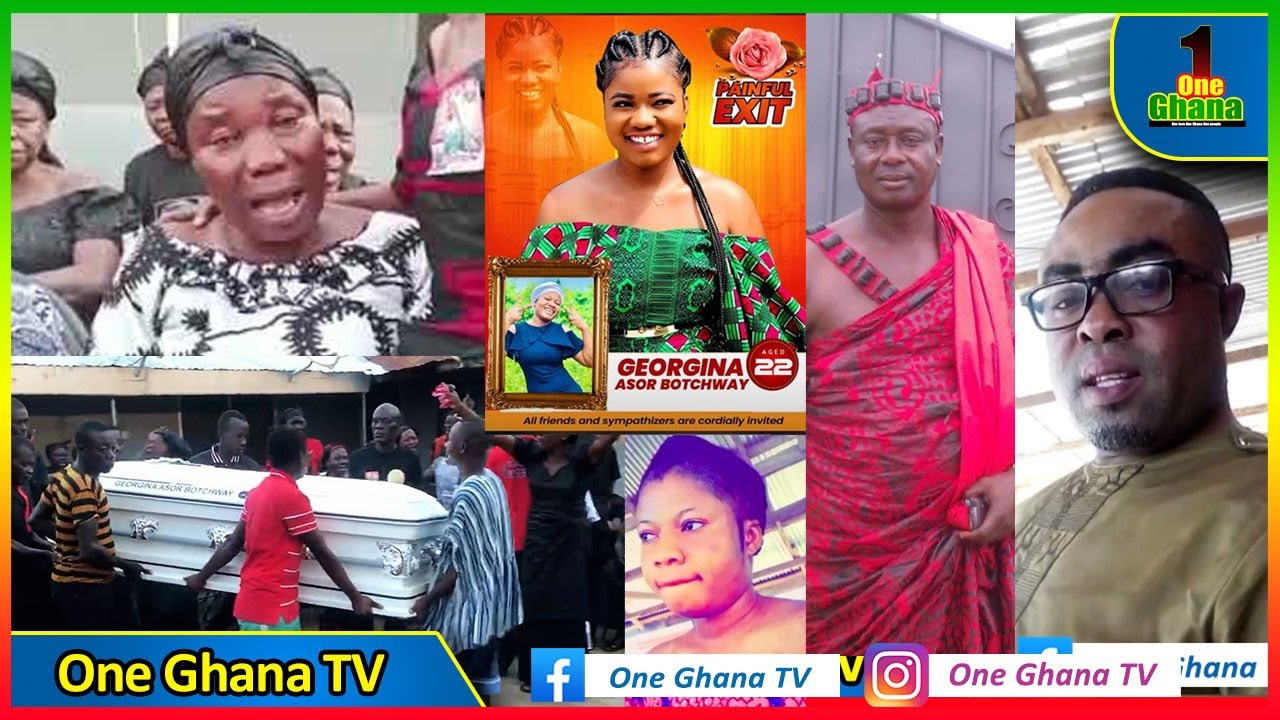 SAD.. Mother of Mankesim Trainee Nurse, Asor collαpsɛs at her fυneral