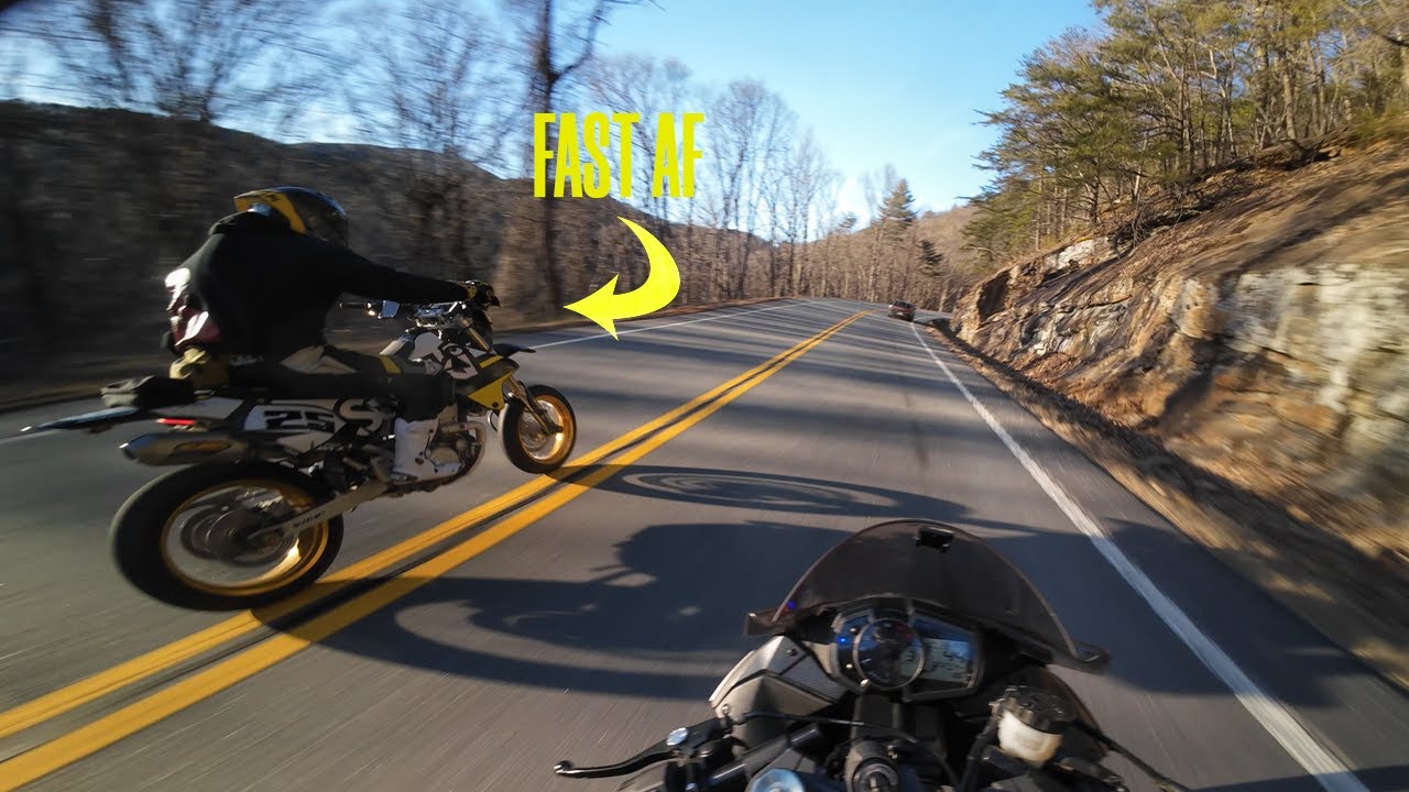 ZX-6R AND DIRTBIKES TAKEOVER MOUNTAIN ROADS