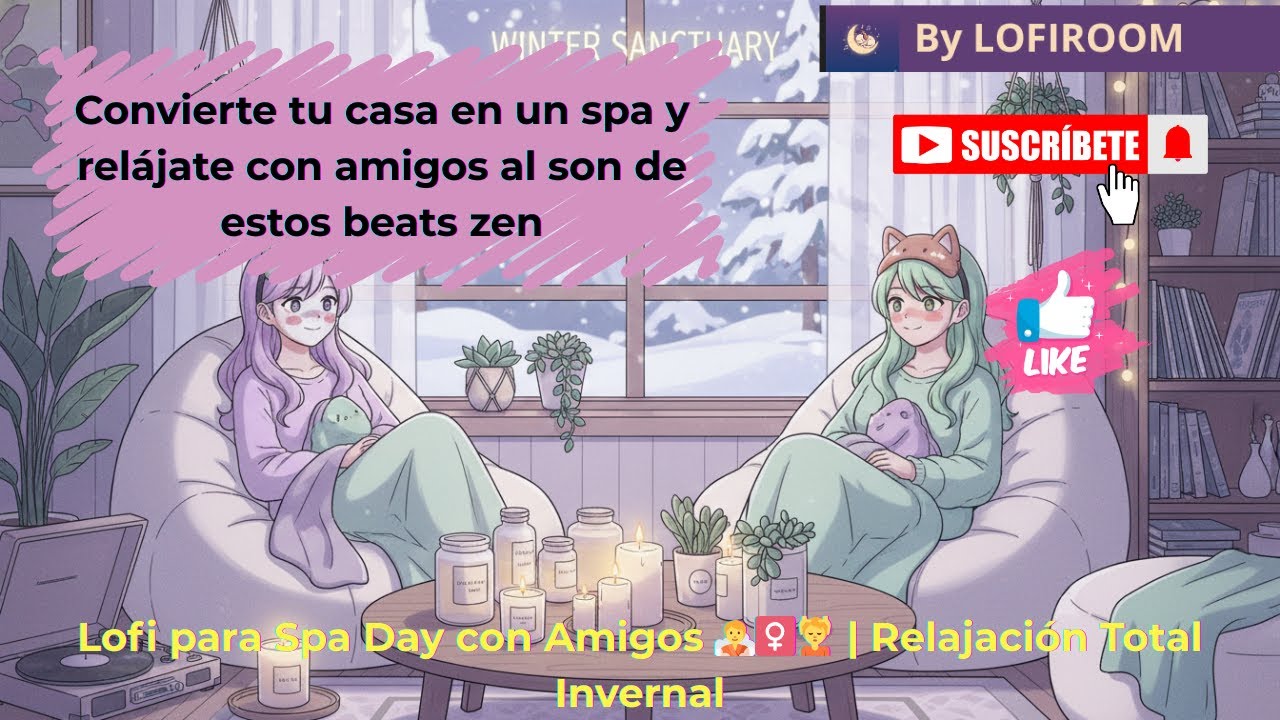Lofi para Spa Day con Amigos 🧖‍♀️💆 | Relajación Total Invernal