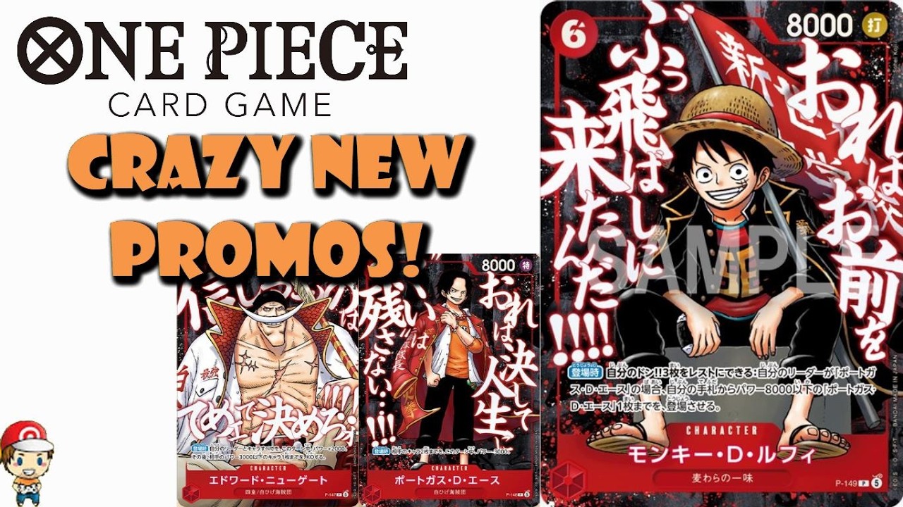 Crazy One Piece TCG Promos are Among the Best Ever! One Piece Gakuen! (One Piece TCG News)