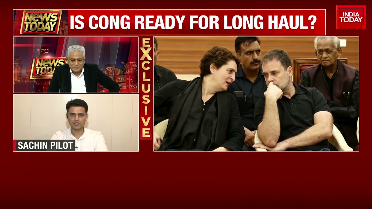 Rajdeep Sardesai Questions Sachin Pilot: 'Is The Gandhis' Protests An One Day Event?'