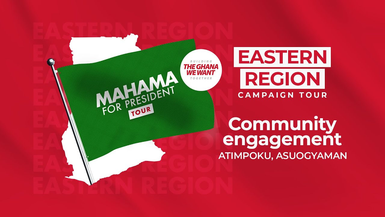 WATCH LIVE | Atimpoku community engagement with John Mahama | #Mahama4change2024 | WoezorTV