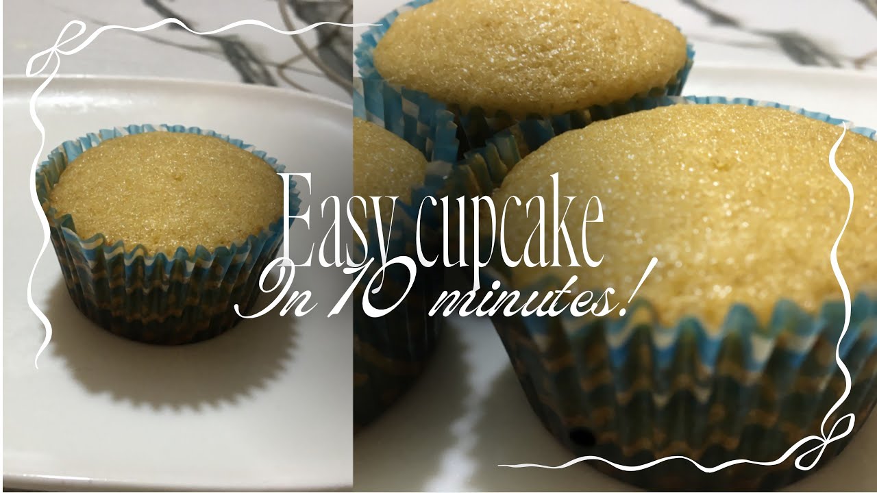 Single serve cupcake recipe! Easy recipe| done in 10 minutes