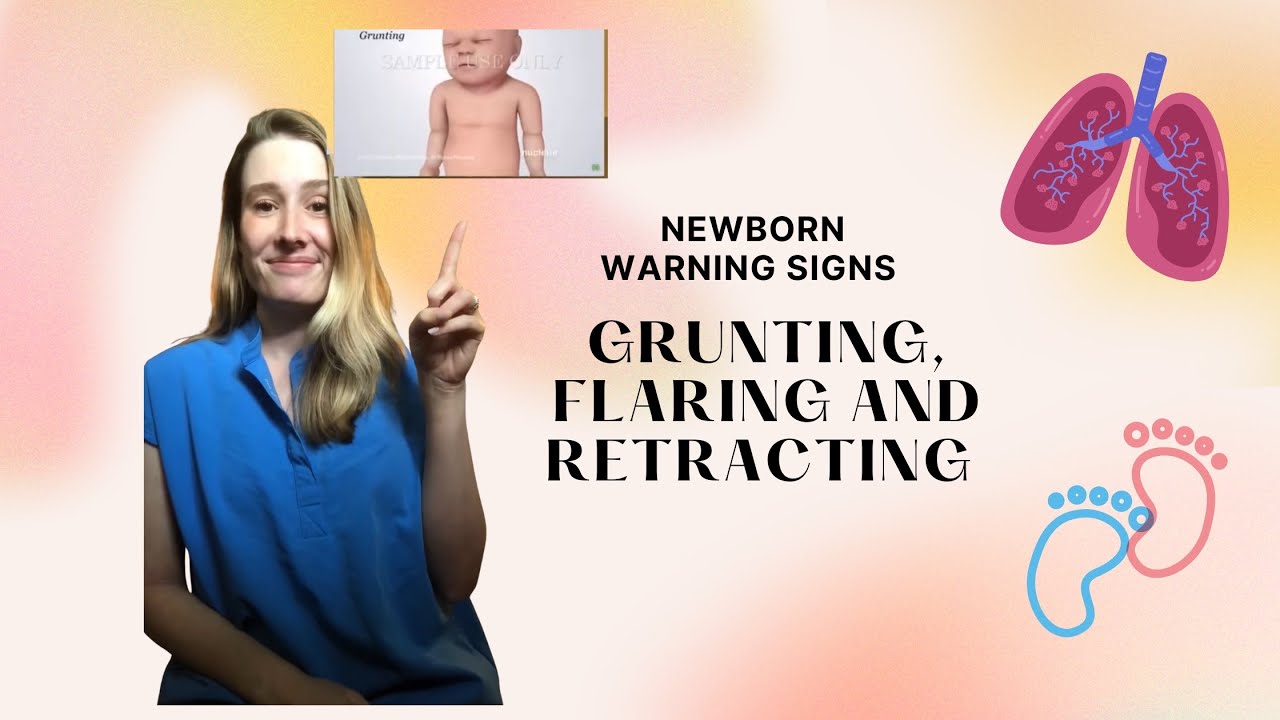 Grunting, Flaring, and Retracting: Common Breathing Problems with Baby