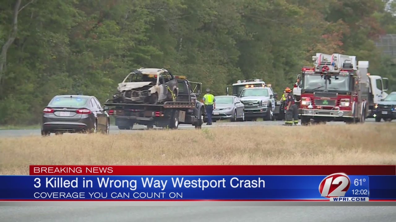 3 Dead in Wrong-Way Crash on I-195