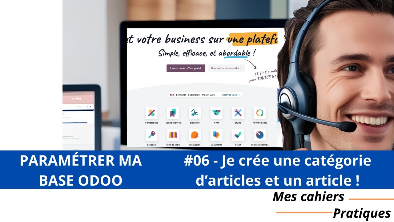 #06 - Formation Odoo : Apprenez à structurer vos articles avec des catégories d'articles !