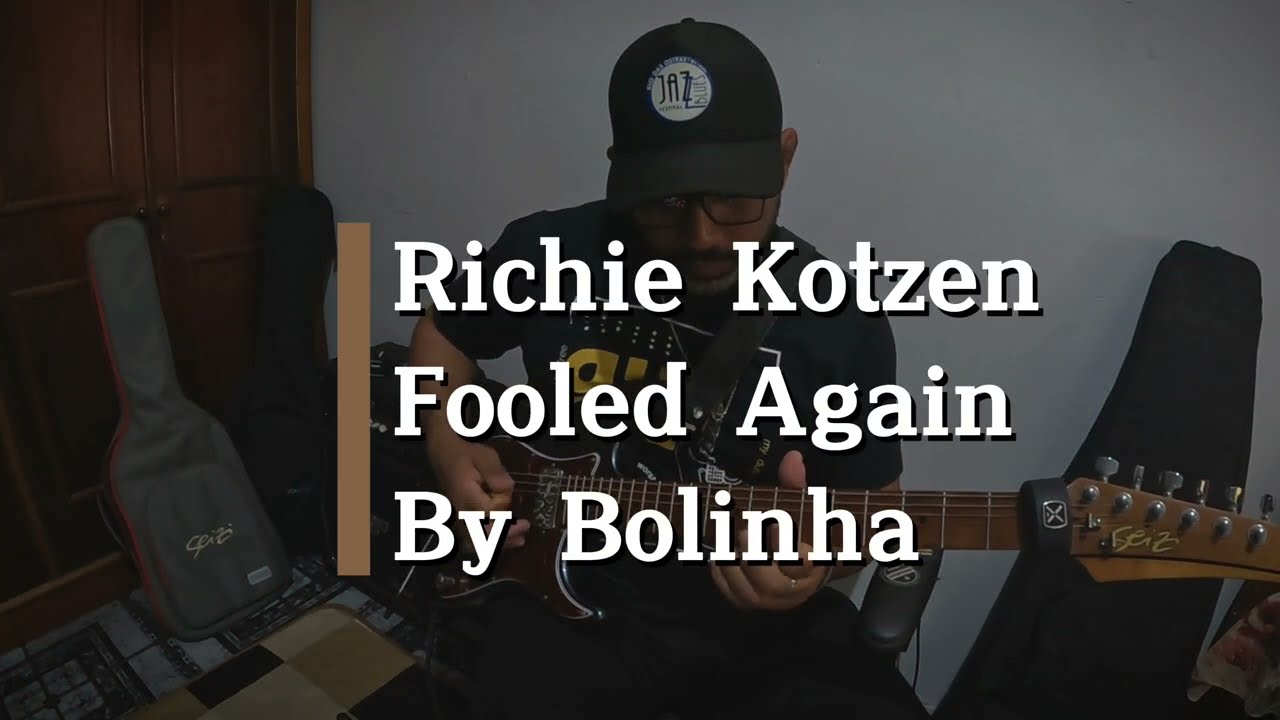 Zoom G6 - Tocando Richie Kotzen - Fooled Again #guitarcam #rock #music #cover 