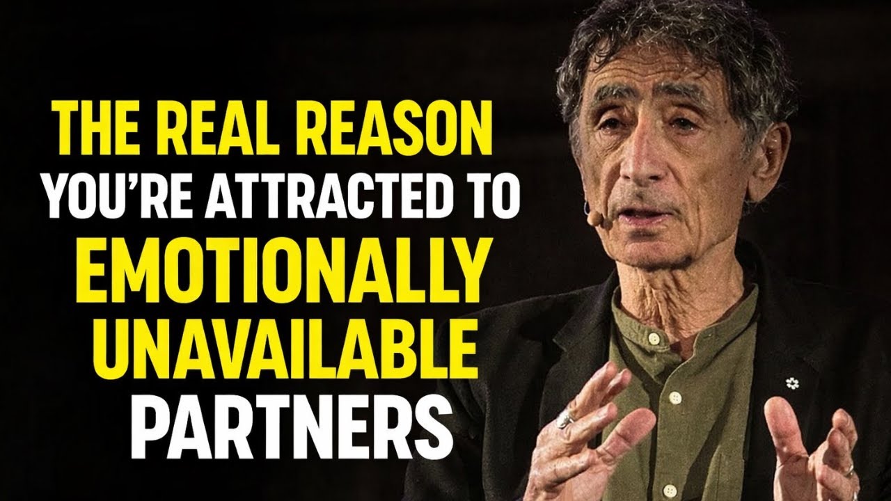 Green Flag Love: Why Healing Makes You Stop Chasing Emotionally Unavailable Partners | Dr Gabor Mate