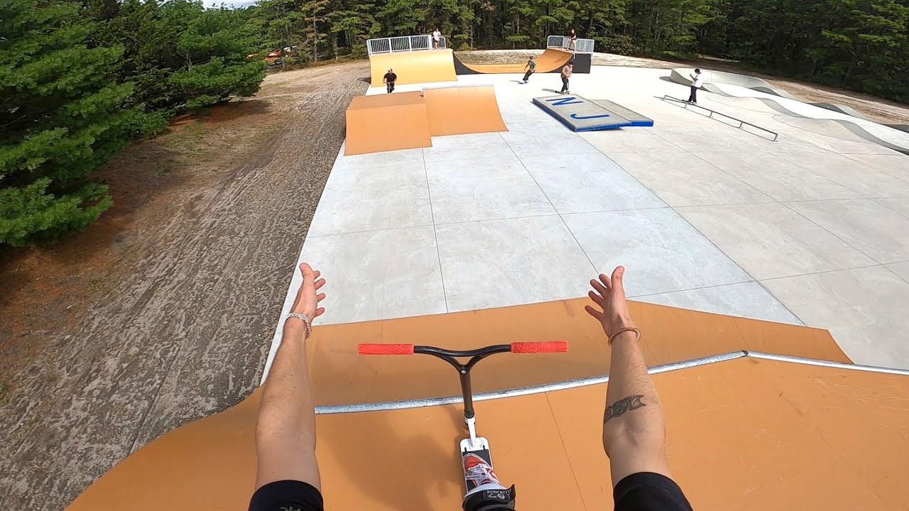 BRAND NEW SKATEPARK IS AMAZING!