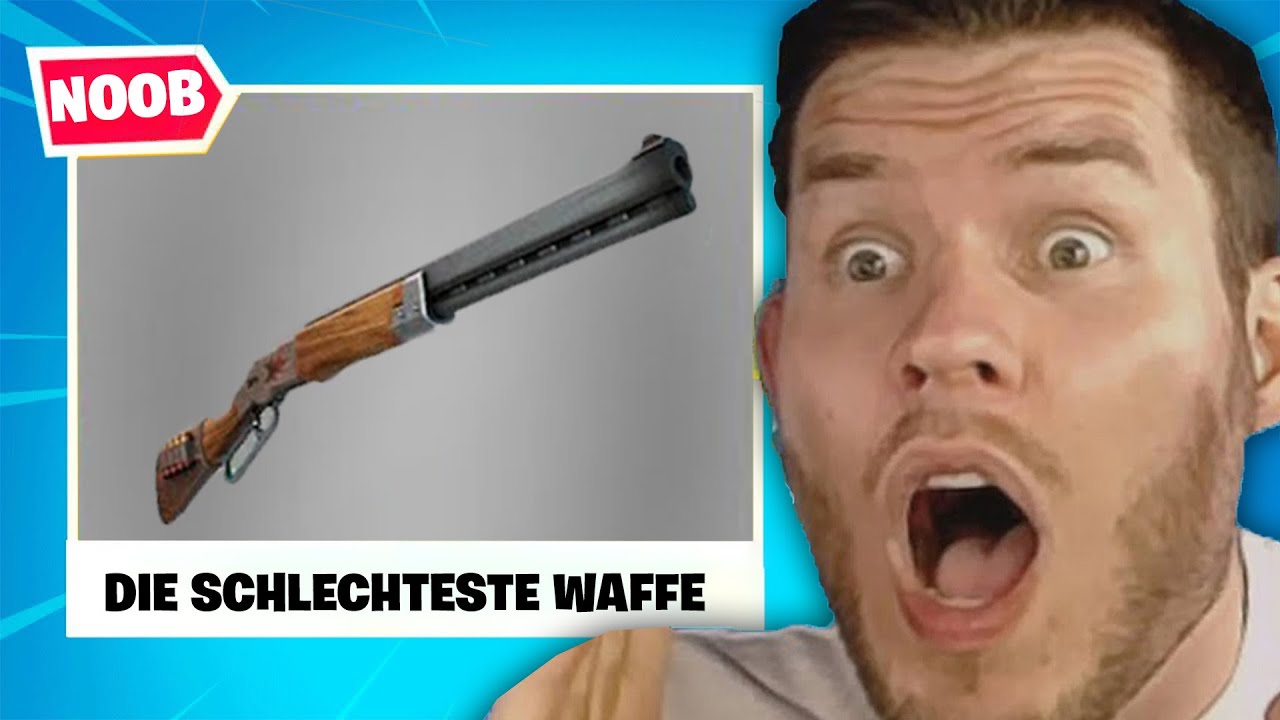wer LÄNGER ÜBERLEBT, ABER mit der SCHLECHTESTE WAFFE im SPIEL!