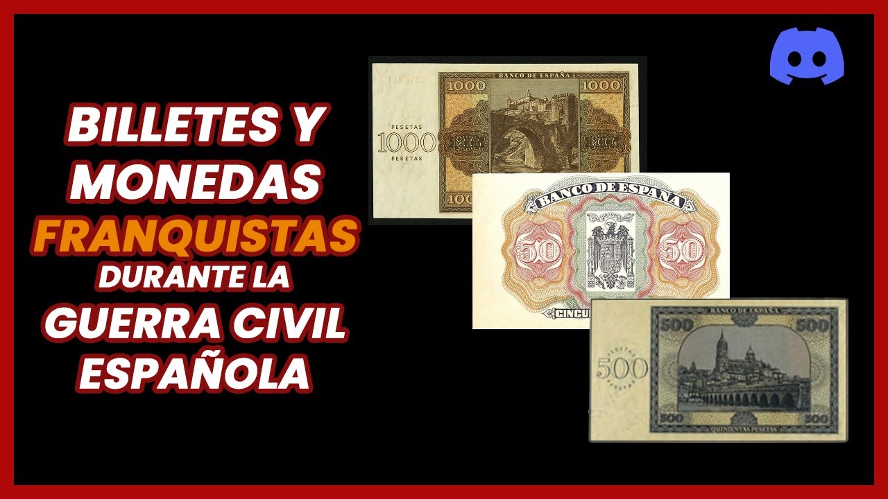 Los billetes y las monedas franquistas durante la Guerra Civil