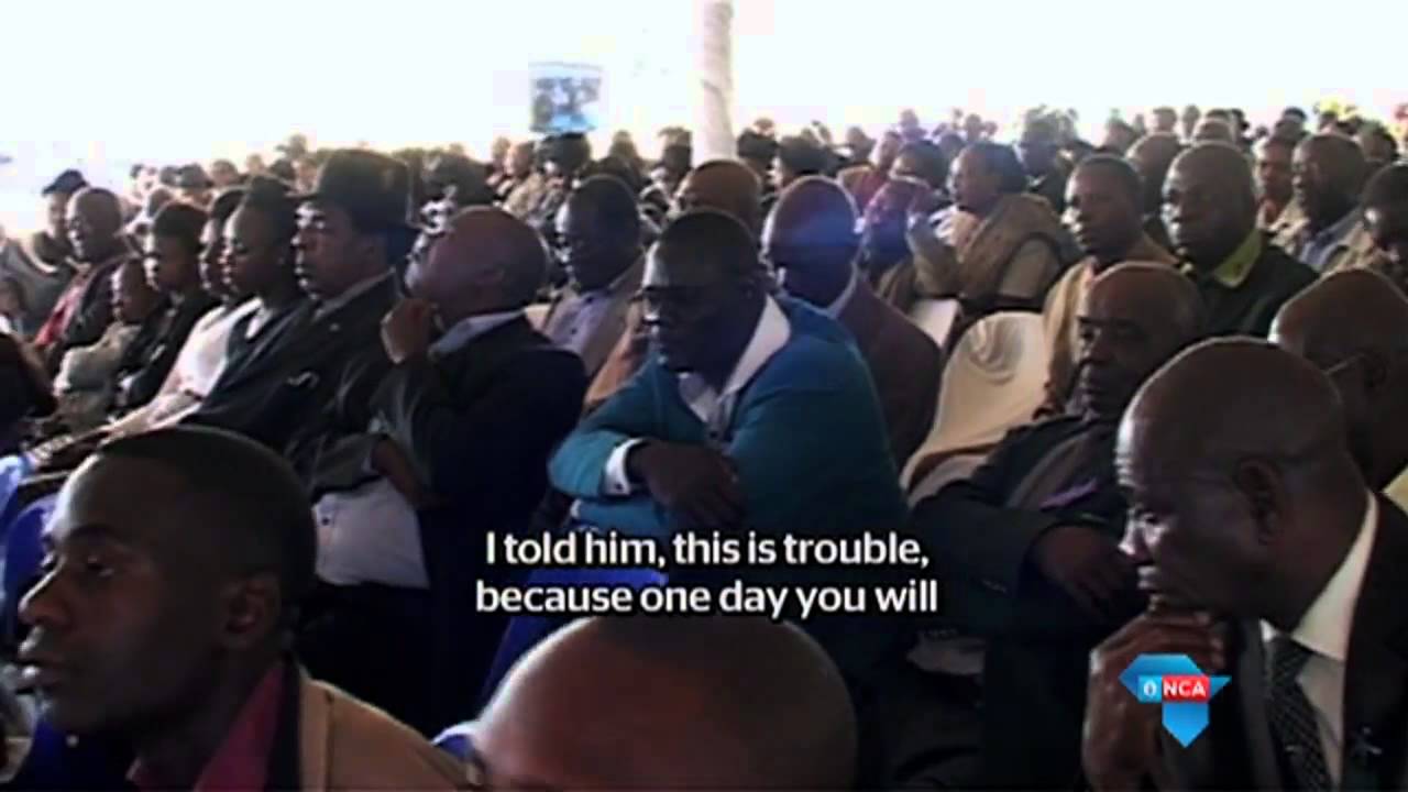 Collins Chabane attended Nxumalo funeral shortly before he died