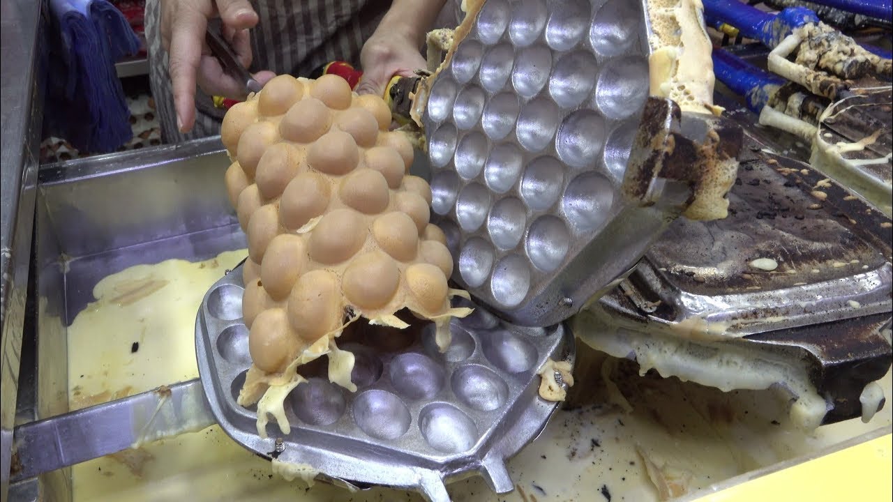 The Bubble Waffle, Hong Kong Original, and Other Local Street Foods
